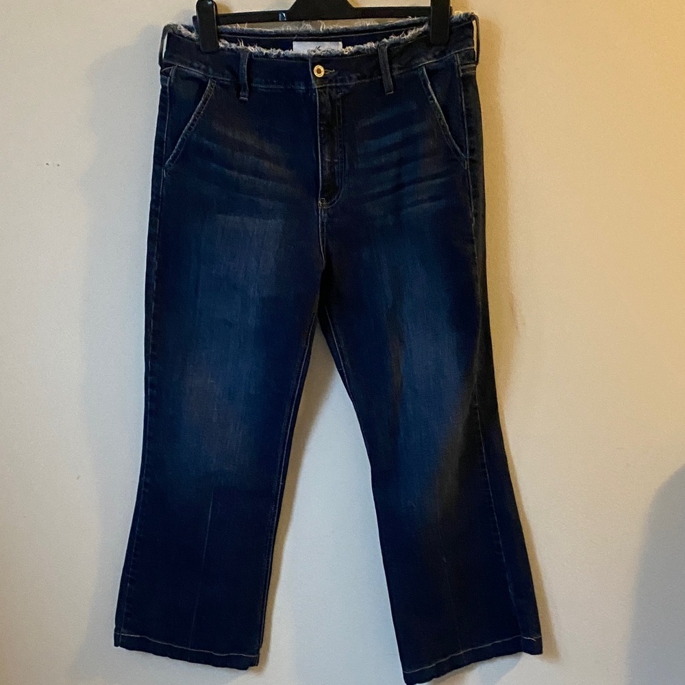 KanCan Dark Blue Flare Jeans